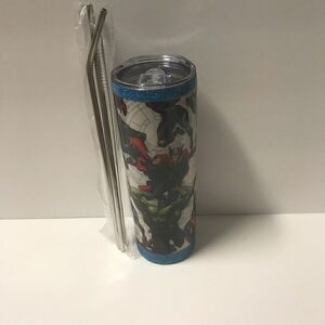 Handmade Stainless Steel Marvel Avengers tumbler